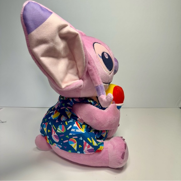 NWT. Disney Angel Stitch Attacks Snacks Plush, Shaved Ice snow cone. - Picture 4 of 11